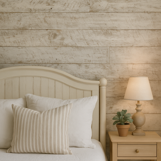 Reclaimed Shiplap White – Weathered Painted Wood Wall Planks