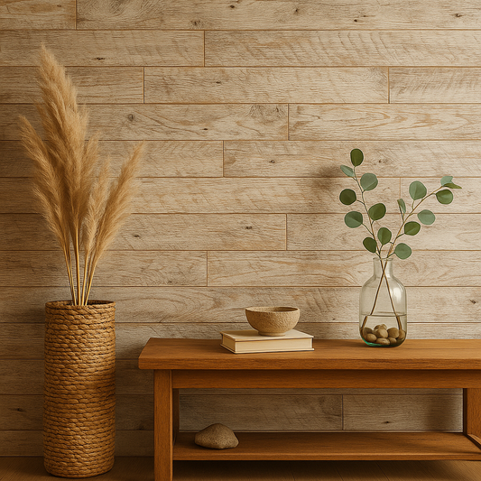 Reclaimed Driftwood White – Coastal Gray-White Wood Wall Planks