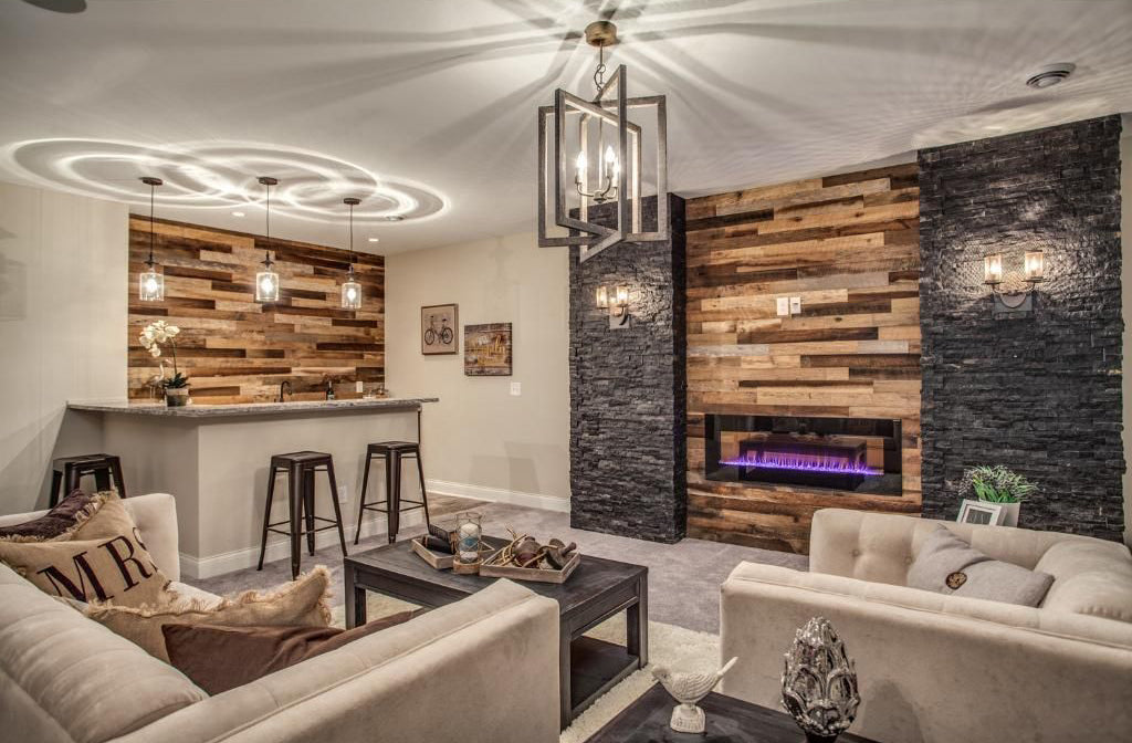 Reclaimed Tobacco Barn – Rustic Brown Wood Wall Planks