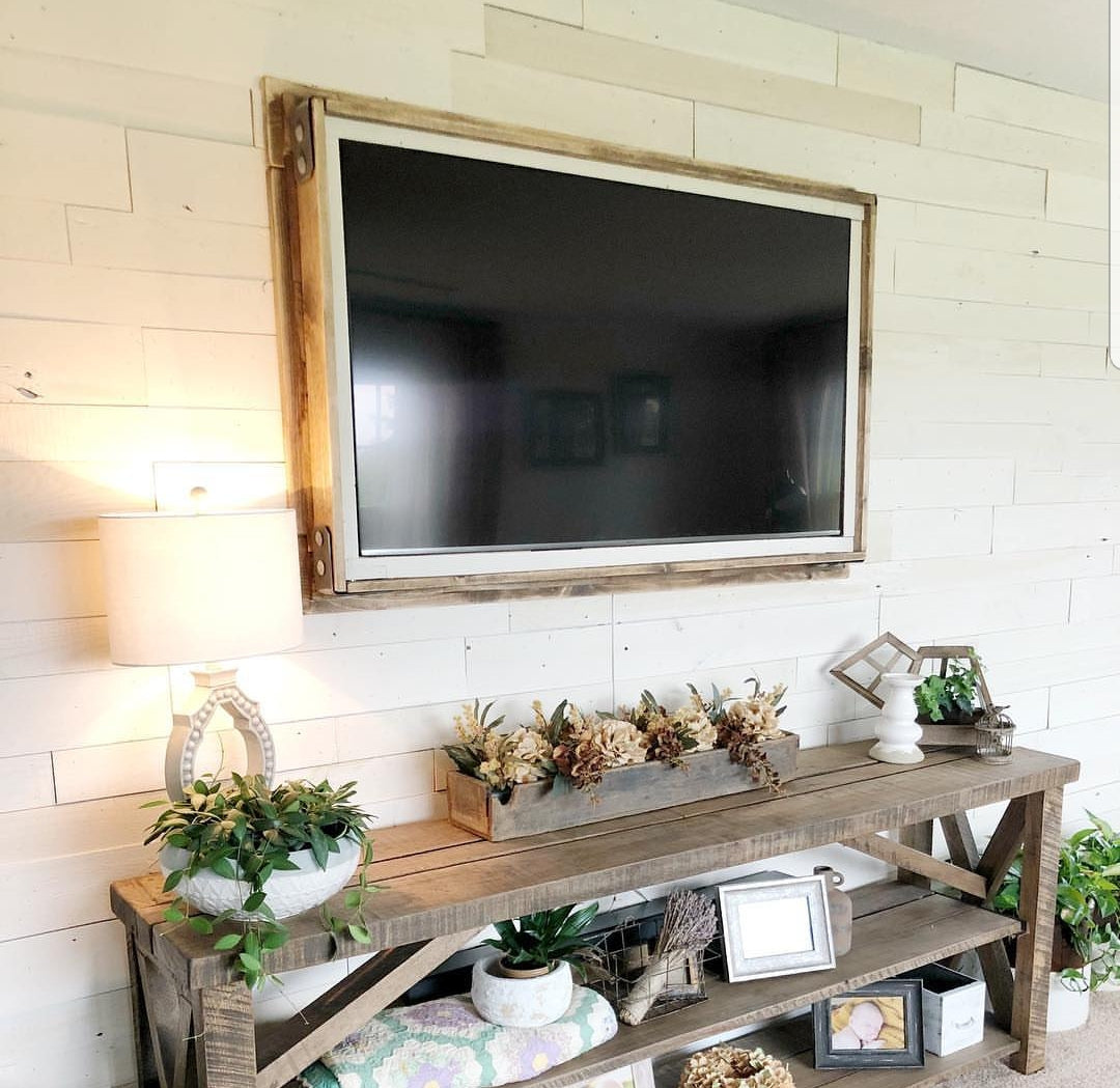 Cottage Board – Solid White Painted Reclaimed Wood Wall Planks