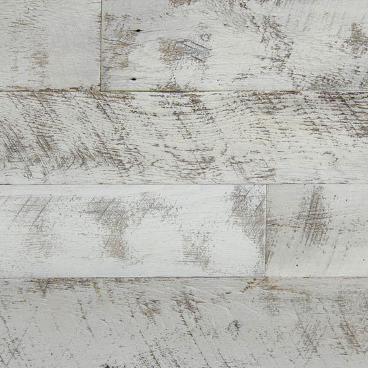 Shiplap White – Weathered Painted Reclaimed Wood Wall Planks