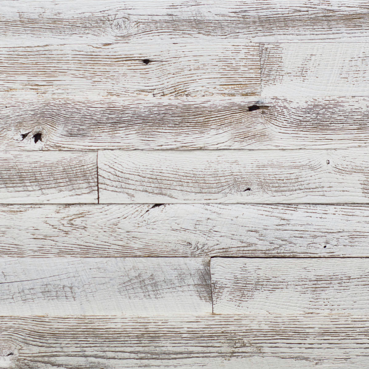 Shiplap White – Weathered Painted Reclaimed Wood Wall Planks
