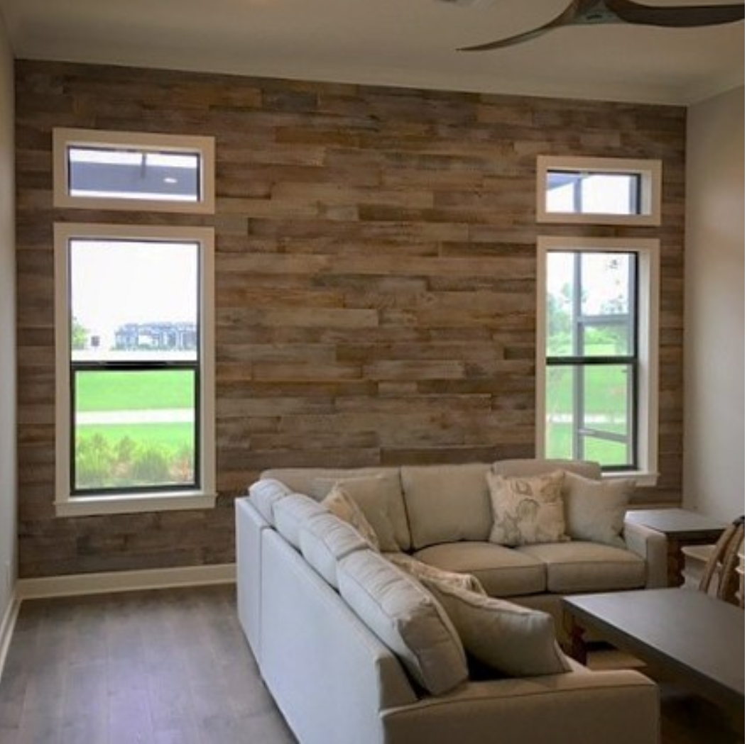Coastal Drift - Whitewashed Reclaimed Wall Planks